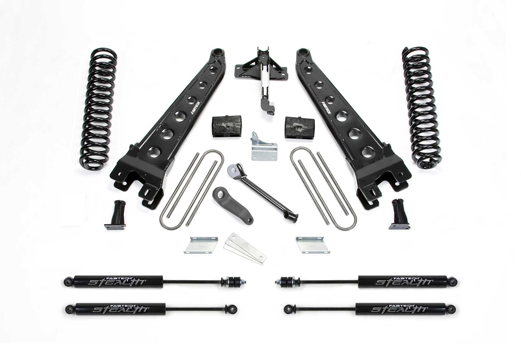 Fabtech | 08-16 Ford F250 4WD 6in Radius | Arm System w/Stealth Shocks