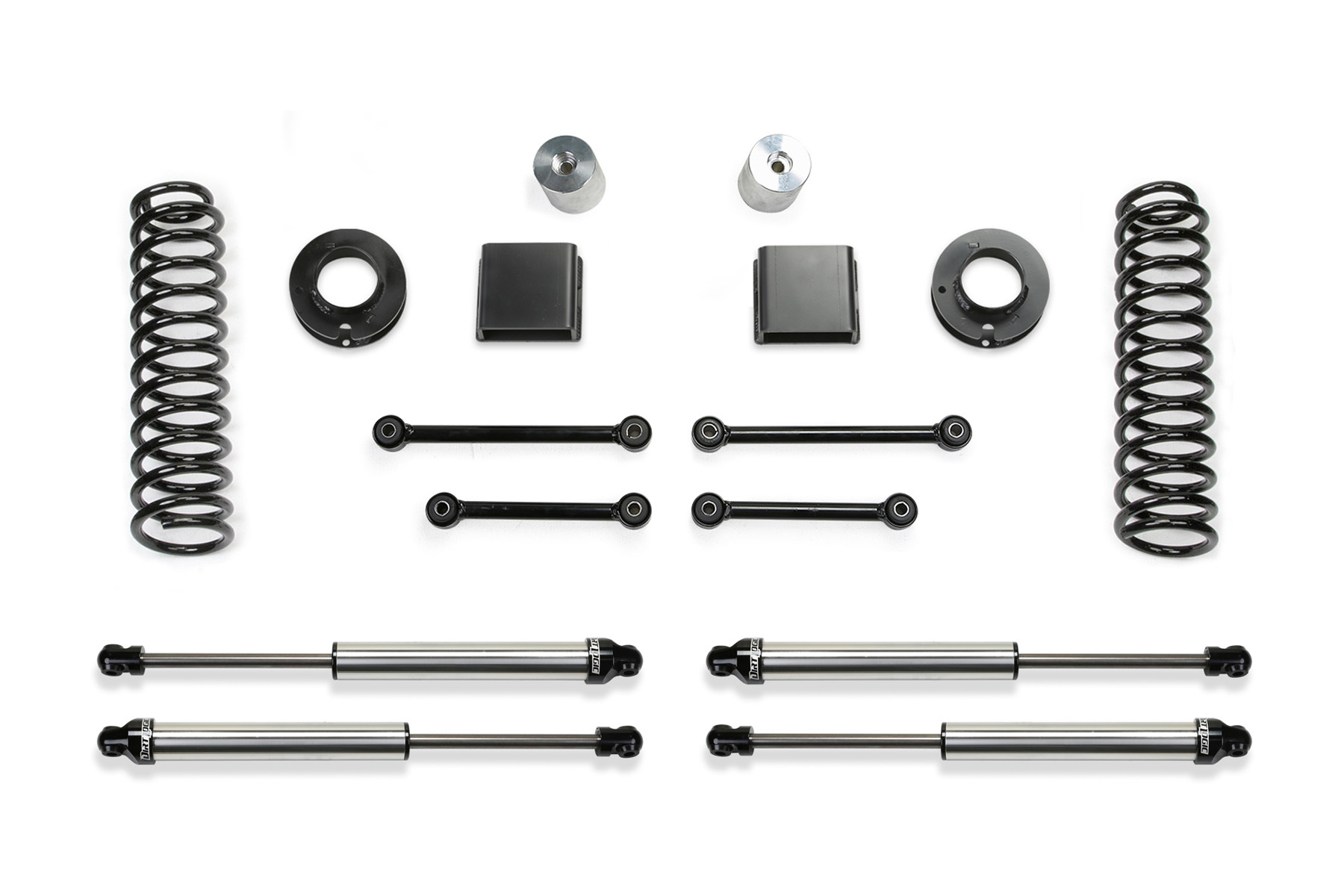 Fabtech | 20-21 Jeep Gladiator JT 6 Cyl | 4WD 3in Sport System w/DL Shocks