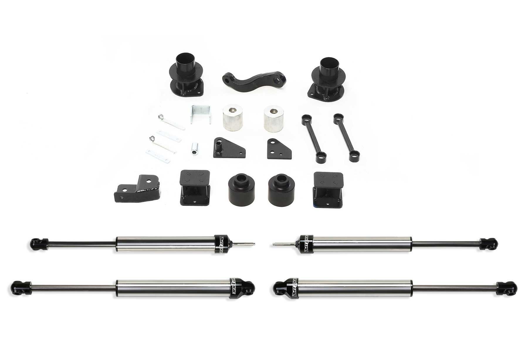 Fabtech | 07-18 Jeep JK 4WD 3in Basic | System w/DL Shocks