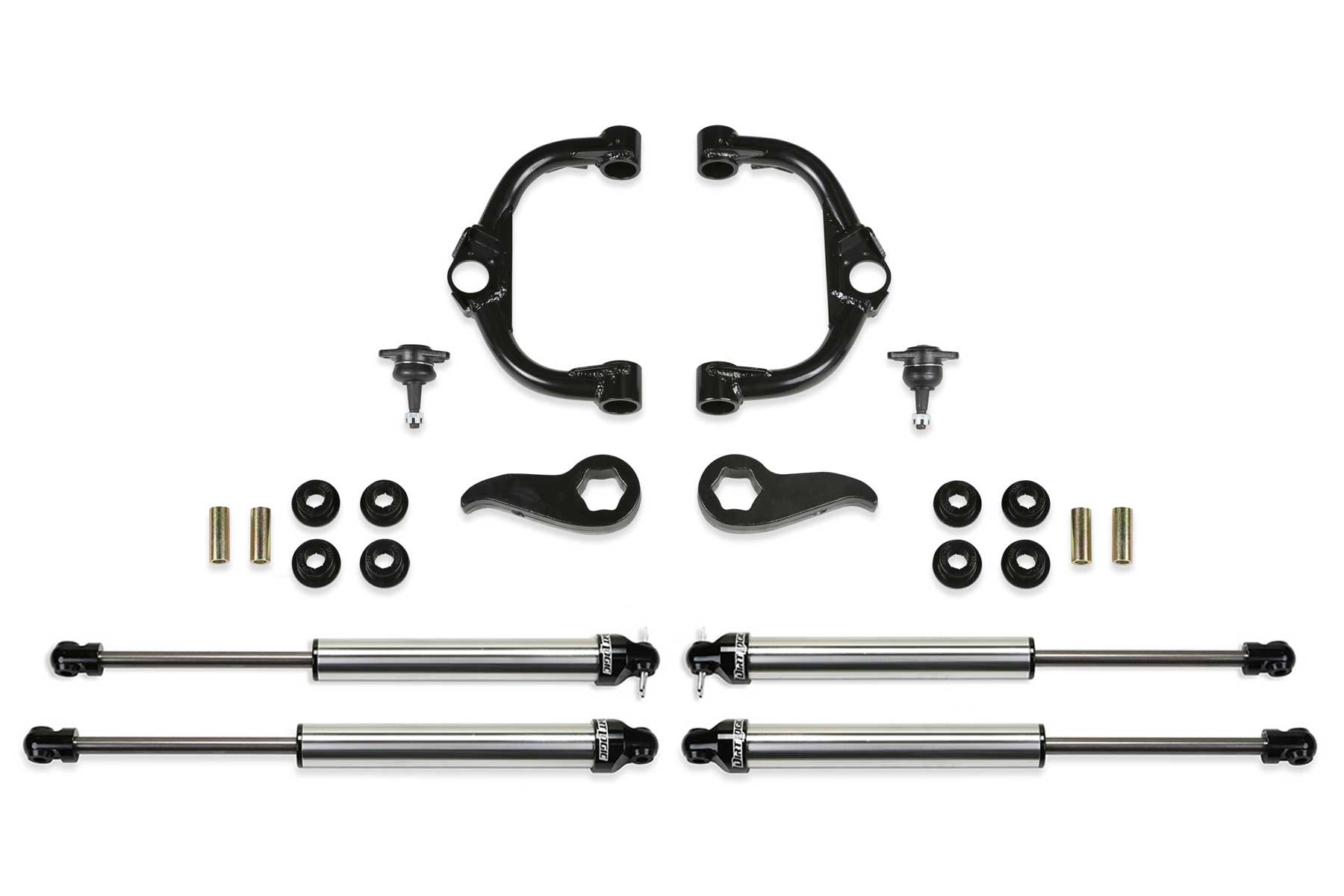 Fabtech | 20-21 Silverado 2500HD,Sierra 2500HD 4WD Ball | Joint UCA 3.5in Lift System w/DL 2.25 Shocks