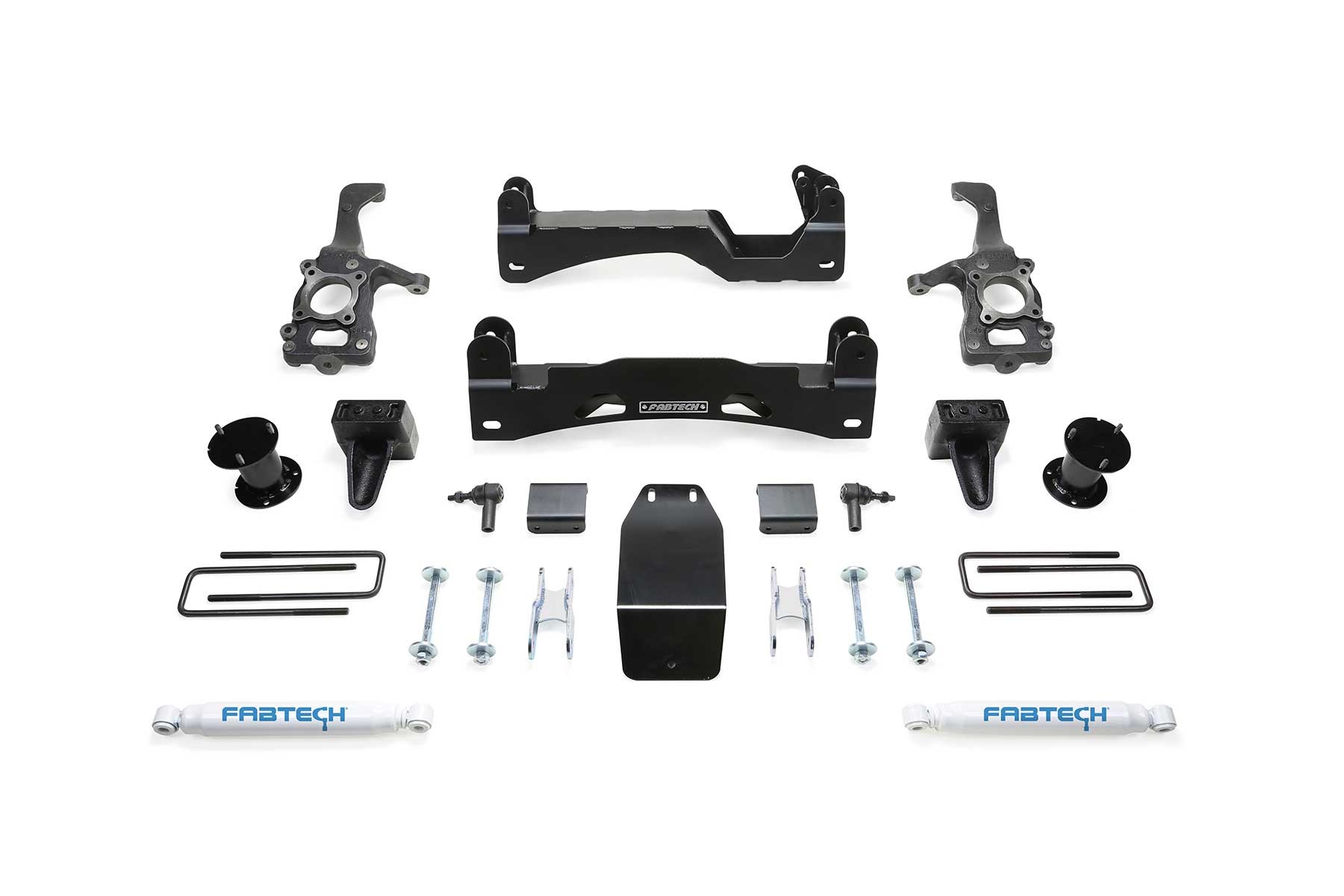 Fabtech | 15-20 Ford F150 4WD 6in Basic | System w/Perf. Shocks