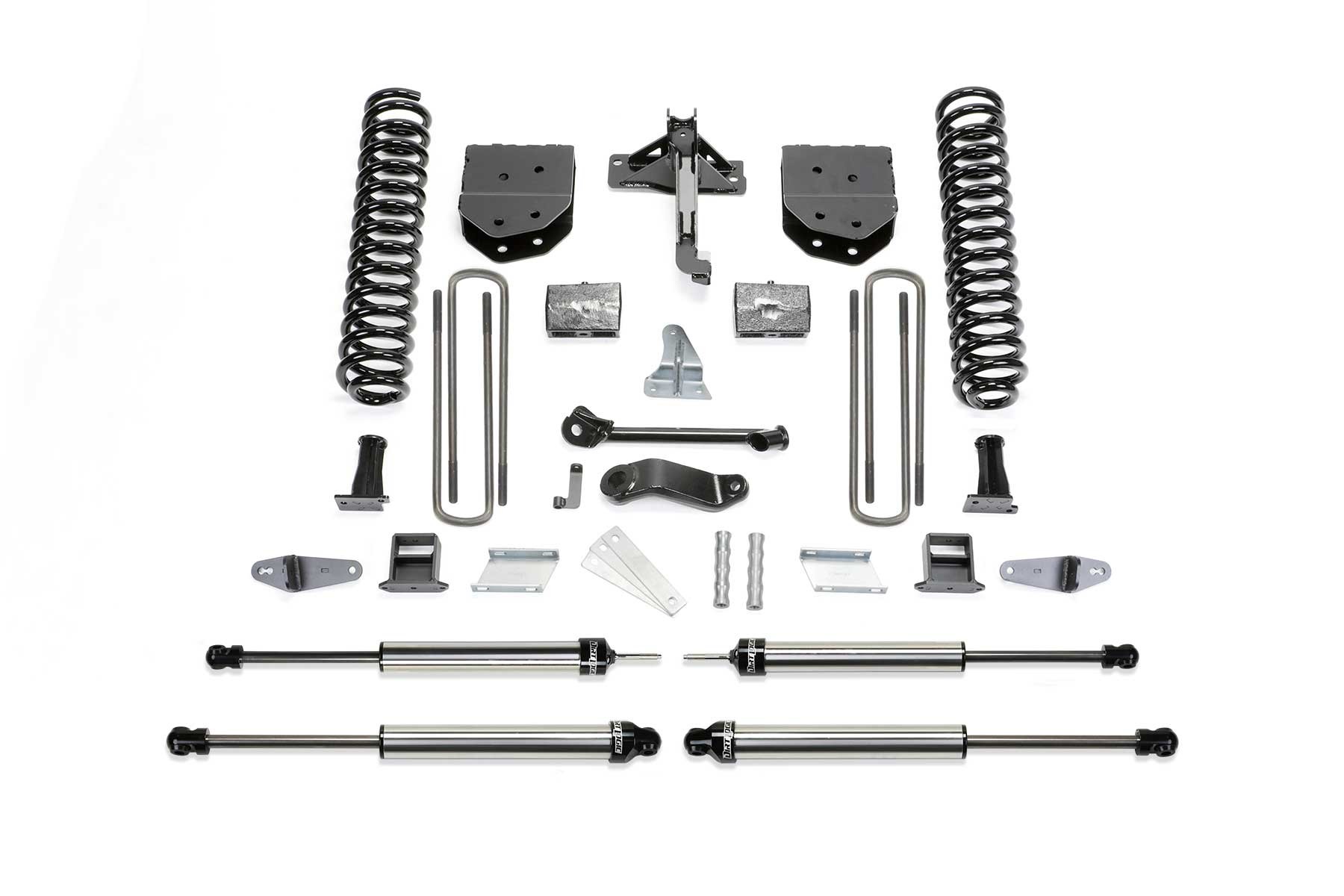 Fabtech | 08-10 Ford F450/550 4WD 6in Basic | System w/DL Shocks