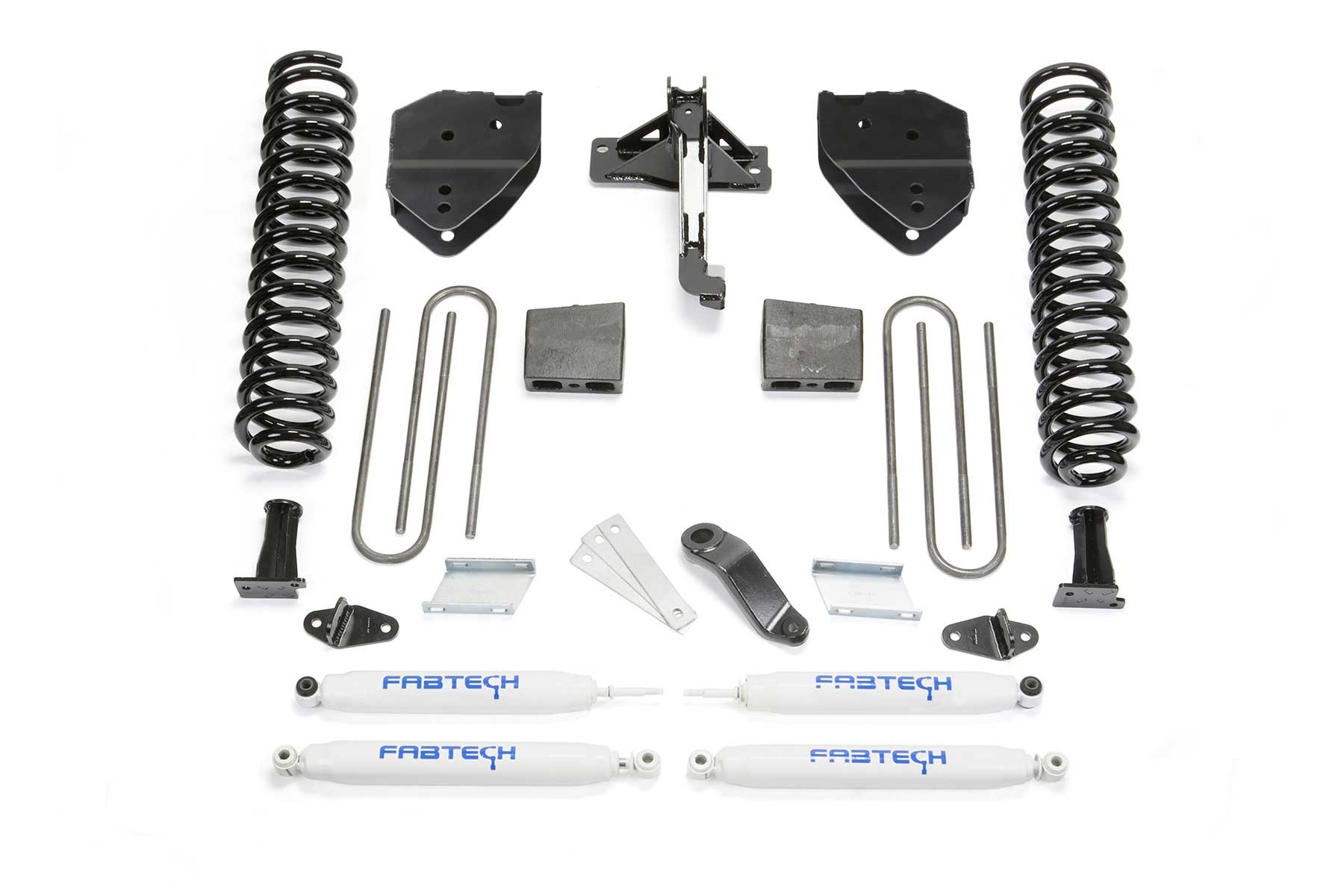 Fabtech | 17-21 Ford F250/350 4WD Diesel 6in | Basic System w/Perf. Shocks