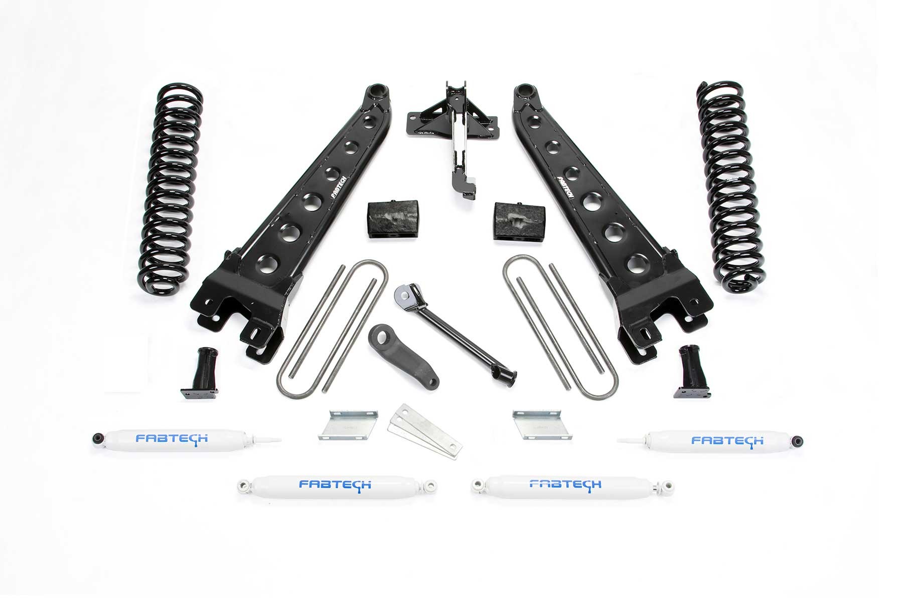 Fabtech | 17-21 Ford F250/350 4WD Diesel 4in | Radius Arm System w/Perf. Shocks