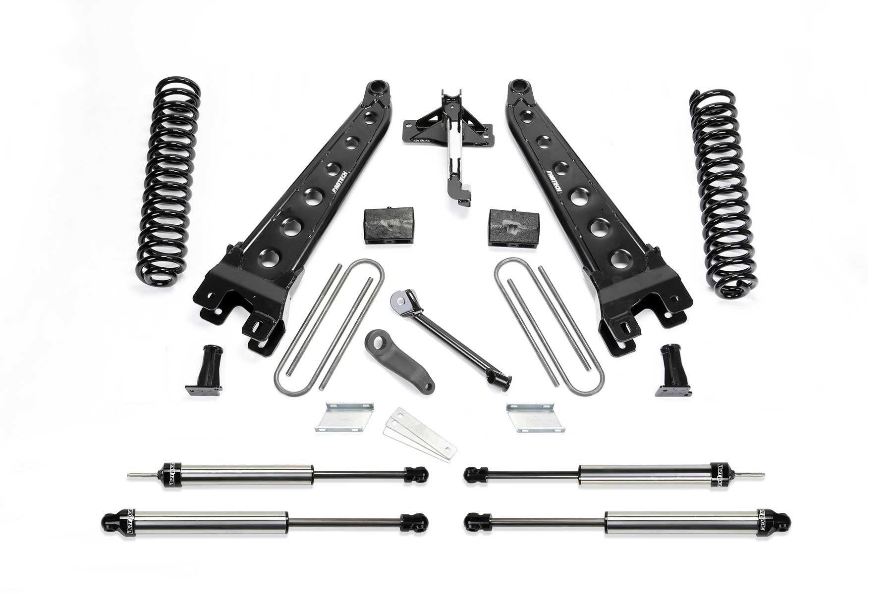 Fabtech | 17-21 Ford F250/350 4WD Diesel 4in | Radius Arm System w/DL Shocks