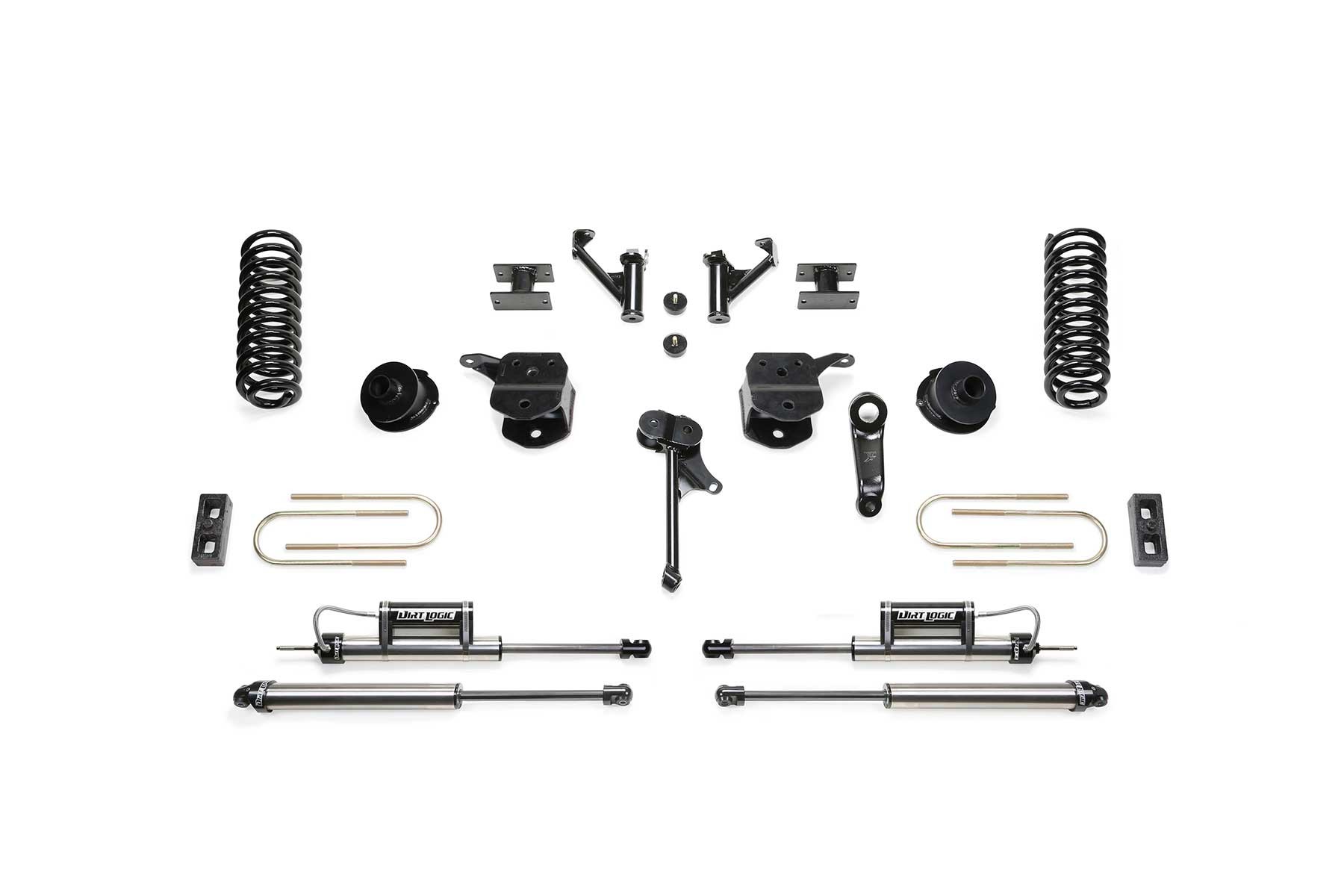 Fabtech | 13-18 Ram 3500 4WD 5in Basic | System w/DL Shocks