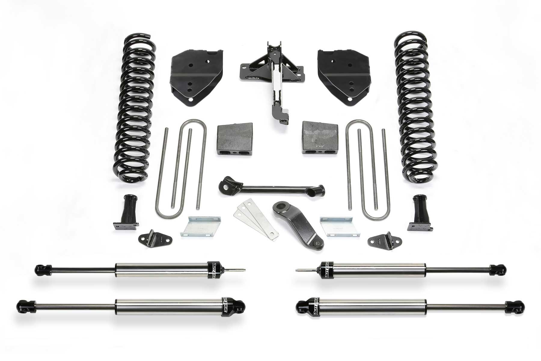 Fabtech | 17-21 Ford F250/350 4WD Diesel 4in | Basic System w/DL Shocks