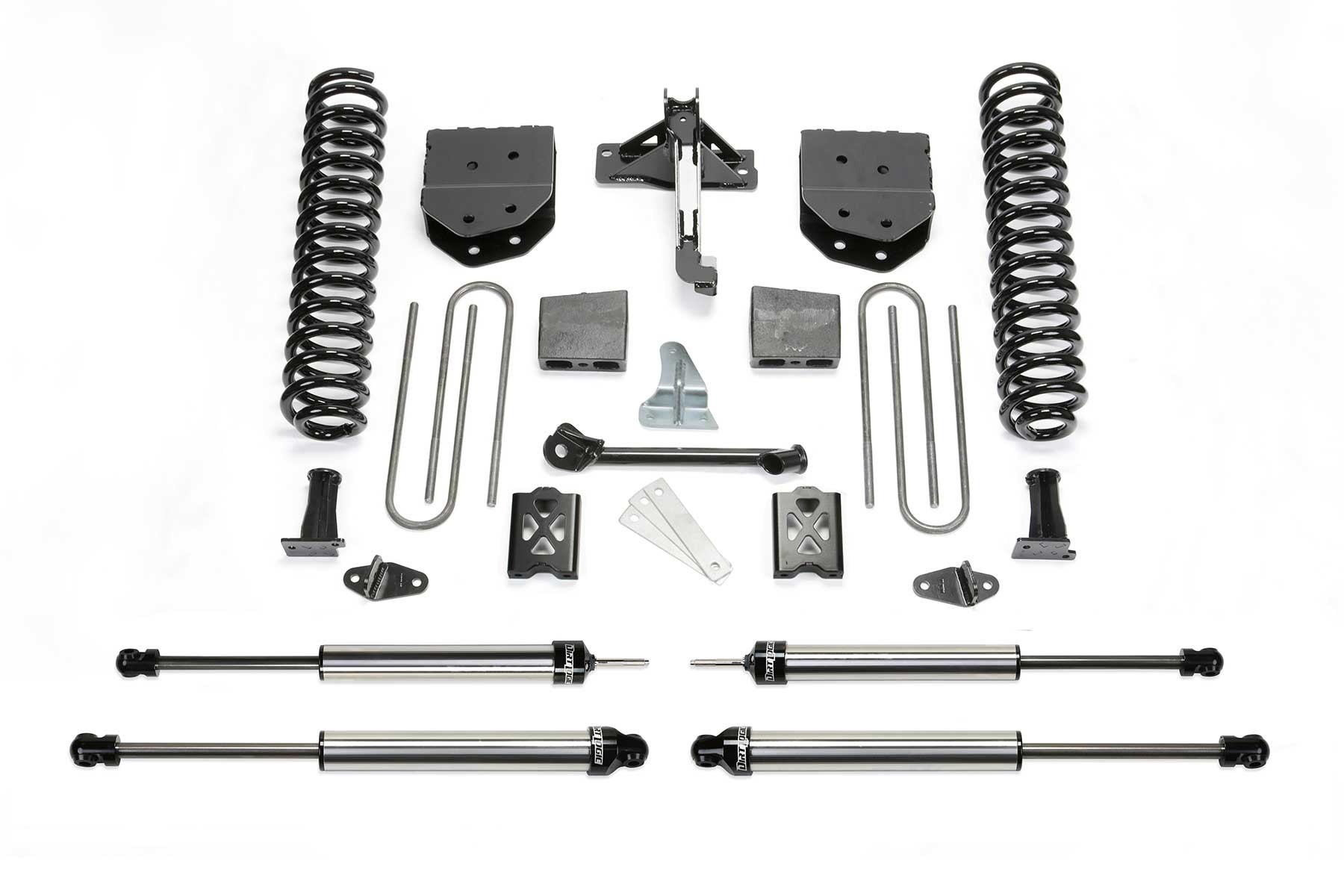 Fabtech | 05-07 Ford F350 4WD 6in Basic | System w/DL Shocks