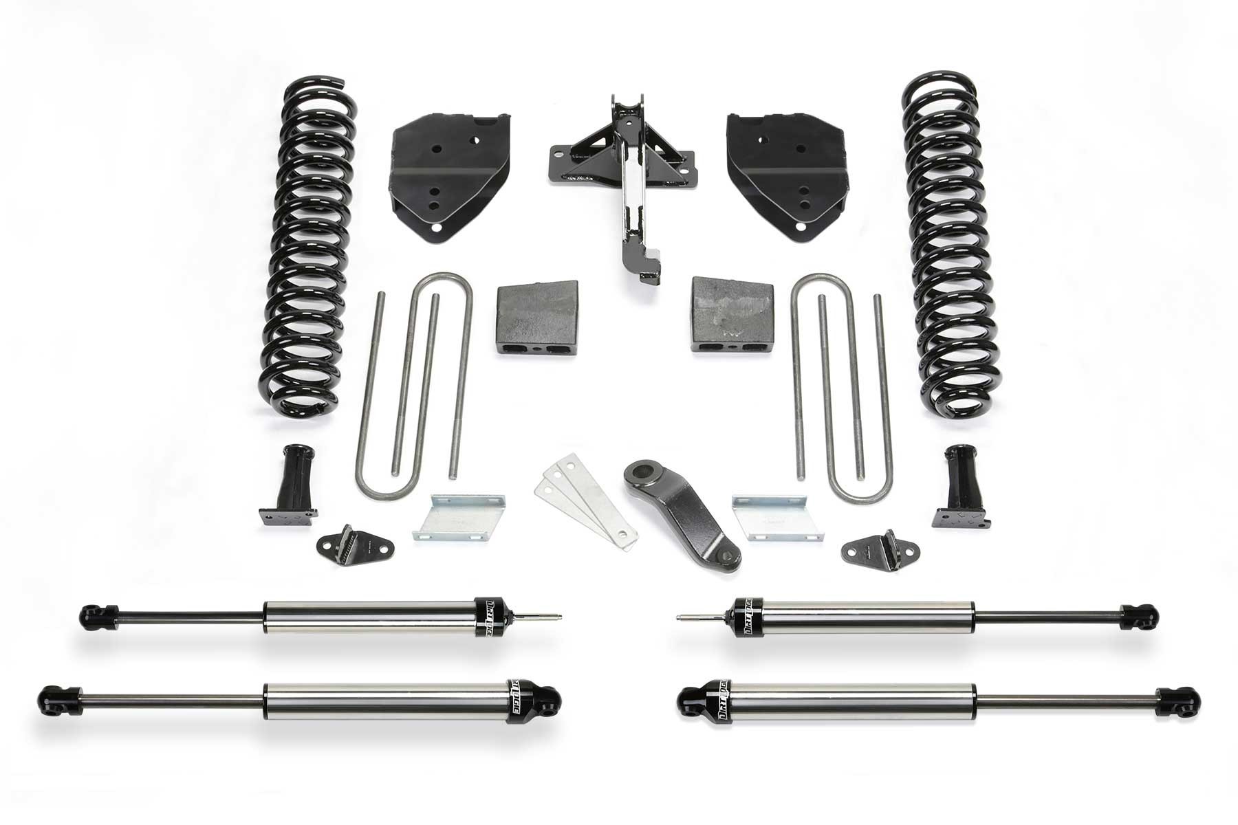 Fabtech | 17-21 Ford F250/350 4WD Diesel 6in | Basic System w/DL Shocks