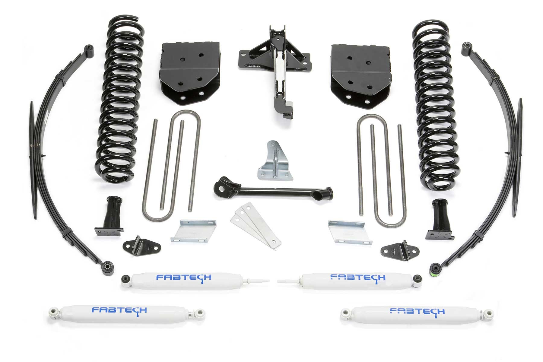 Fabtech | 08-16 Ford F250/350 4WD 8in Basic | System w/Perf. Shocks