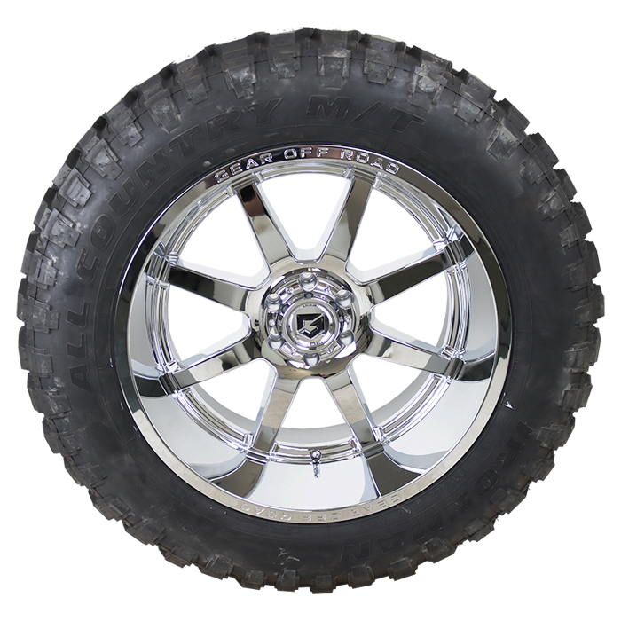 Gear Offroad 762C Pivot Chrome Ironman All Country M/T