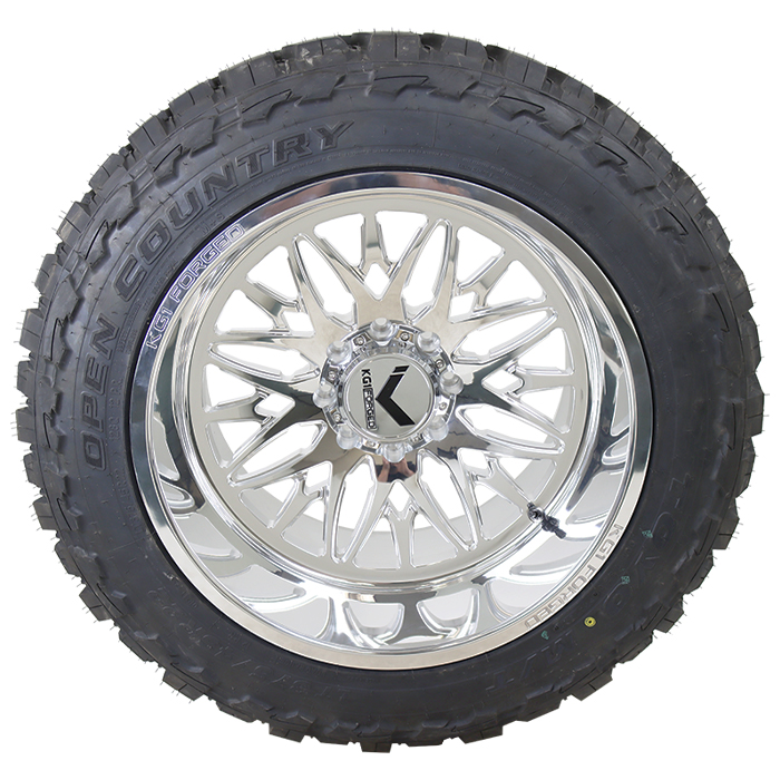 KG1 Forged Trident Polished Toyo Open Country M/T
