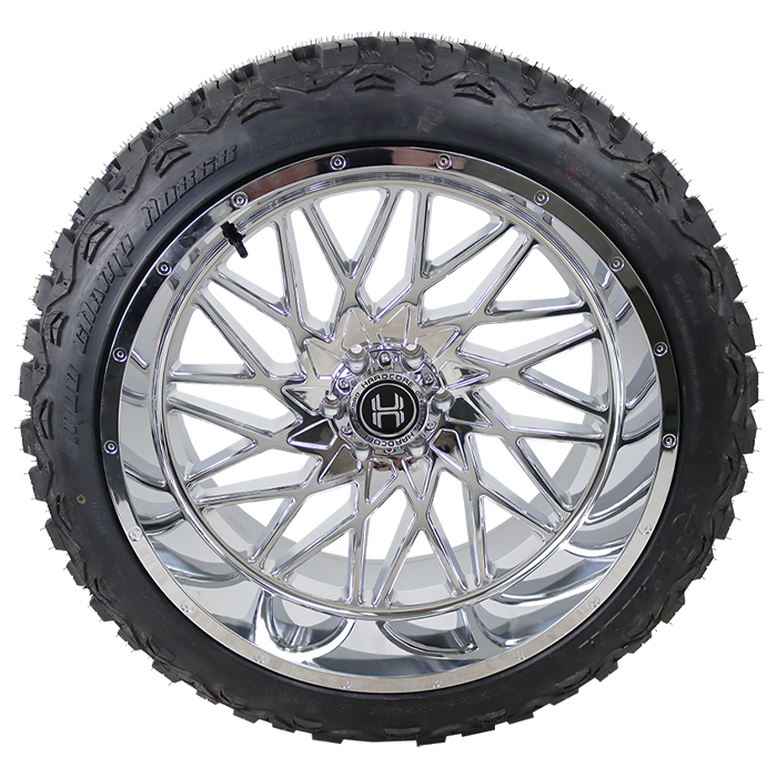 Hardcore Offroad HC22 Vaccine Chrome Haida Mud Champ M/T