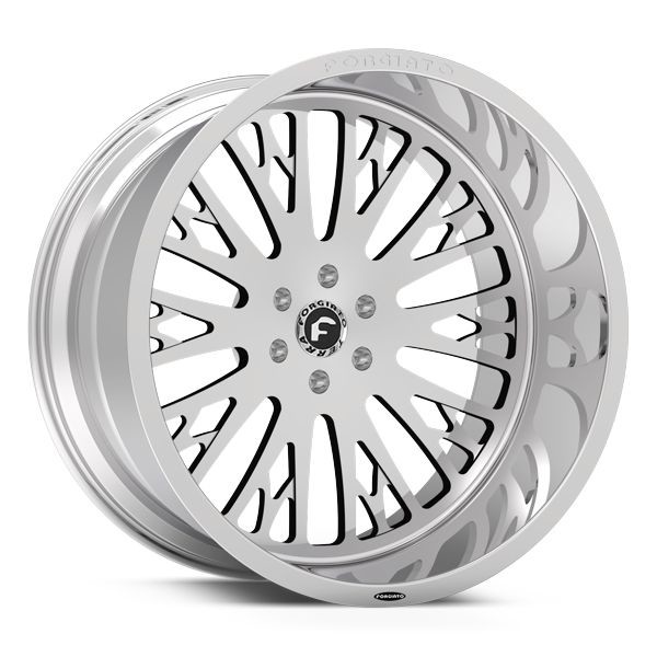 Forgiato Forged Wheels Cravatta-T Polished 26x16 -101mm Offset 6x127 (6x5)