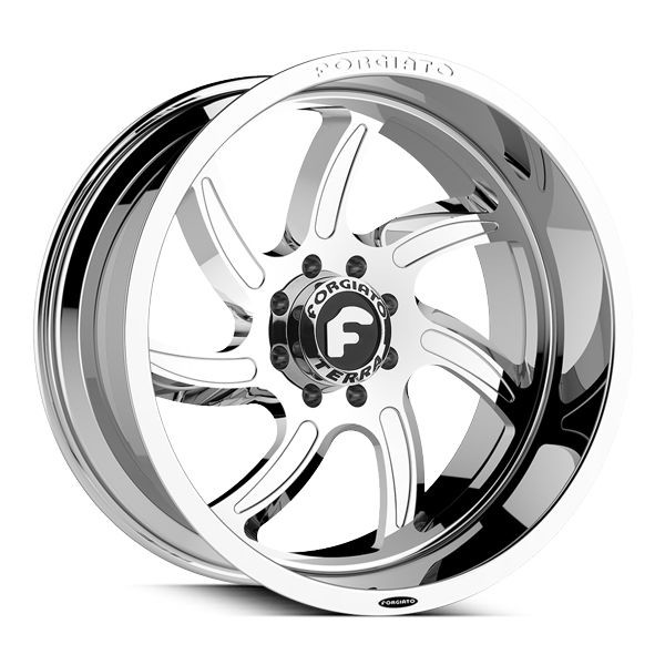 Forgiato Forged Wheels Azioni-T Polished 22x10 -10mm Offset 5x114.3 (5x4.5)