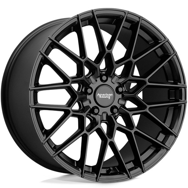 American Racing Wheels Barrage AR927 Satin Black 20x9 20mm Offset 5x115
