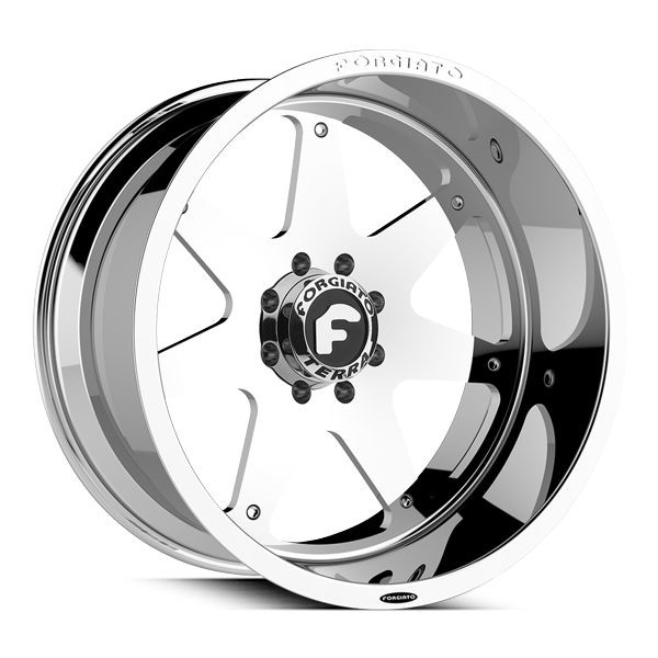 Forgiato Forged Wheels Fissato-T Polished 22x10 -10mm Offset 5x114.3 (5x4.5)