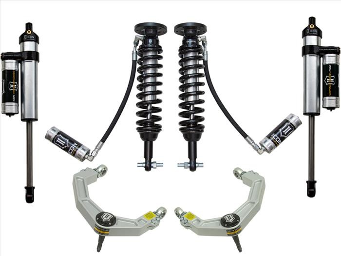"ICON | 14 Ford F-150 4WD 1.75-2.63in Stage 4 | Suspension System w,Billet Uca"