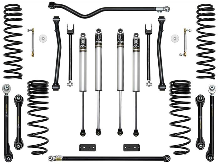 ICON | 20-22 Jeep Gladiator 2.5in Stage 5 Suspension | System (Tubular)