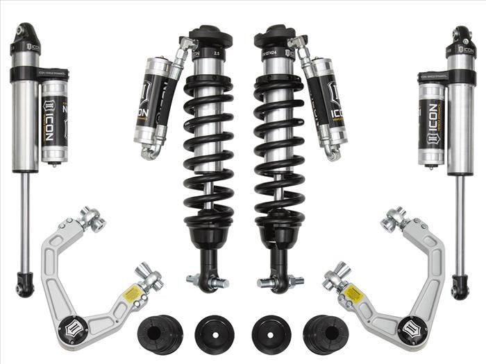 "ICON | 19-22 Ford Ranger 0-3.5in Stage 4 Suspension | System w,Billet UCA"