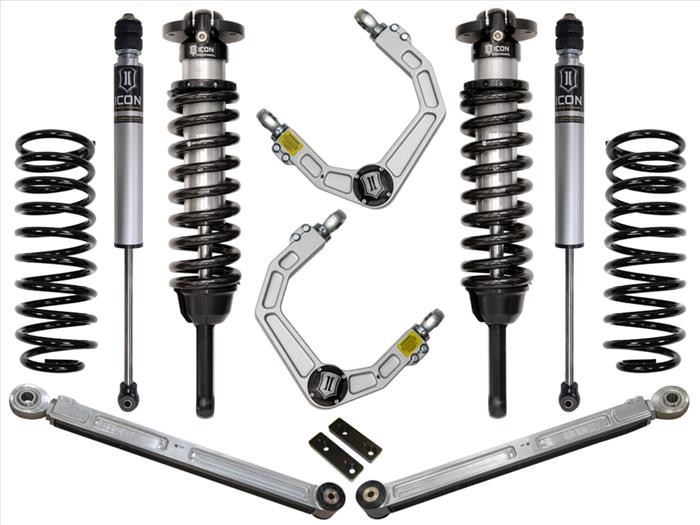 "ICON | 03-09 Toyota 4Runner,FJ 0-3.5in Stage 3 Suspension | System w,Billet Uca"