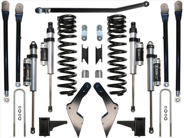 ICON 08-10 Ford F-250,F-350 4.5in Stage 4 Suspension System