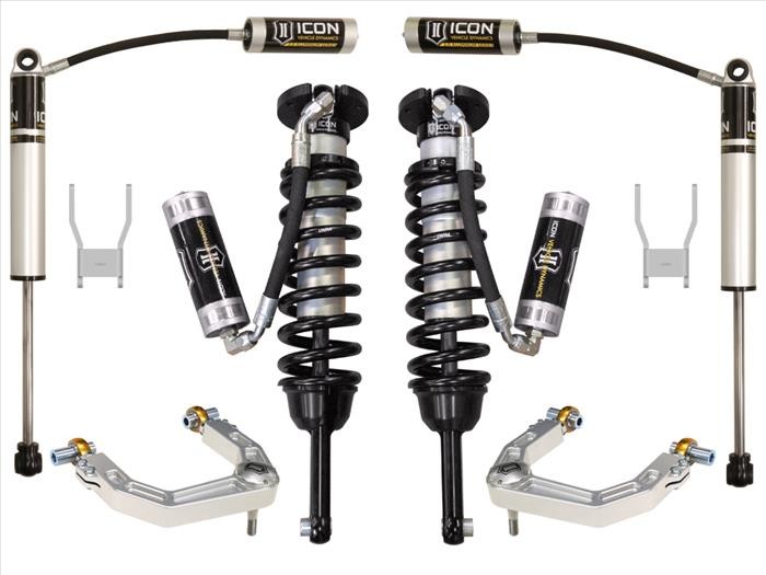 "ICON | 12-15 Toyota Hilux 0-3in Stage 4 Suspension | System w,Billet Uca"