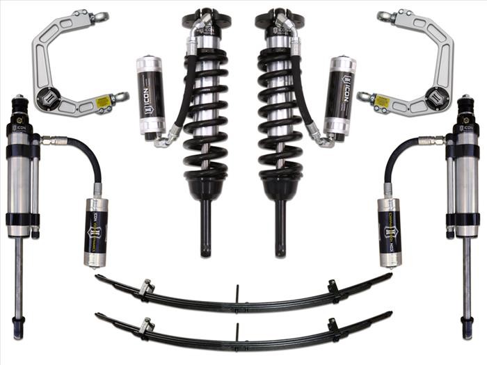 "ICON | 05-15 Toyota Tacoma 0-3.5in,2016+ Toyota Tacoma 0-2.75in | Stg 7 Suspension System w,Billet Uca"