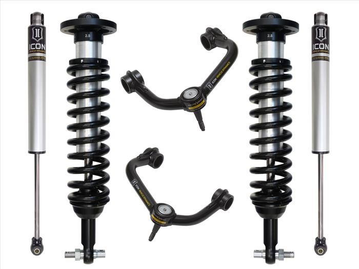 "ICON | 15-20 Ford F-150 2WD 0-3in Stage 2 | Suspension System w,Tubular Uca"