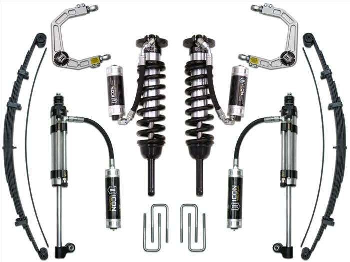 "ICON | 05-15 Toyota Tacoma 0-3.5in,16-17 Toyota Tacoma 0-2.75in | Stg 10 Suspension System w,Billet Uca"