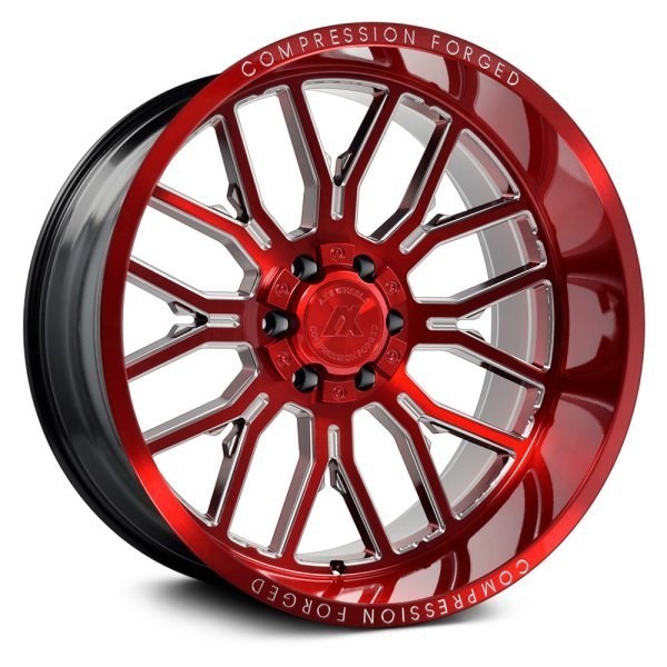 AXE Forged Wheels AF6 Fully Polished 24x12 -44mm Offset 8x165.1 (8x6.5)