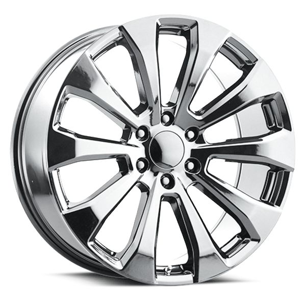 Voxx Replica Wheels Silverado High Country HIG Polished 22x9 28mm Offset 6x139.7 (6x5.5)