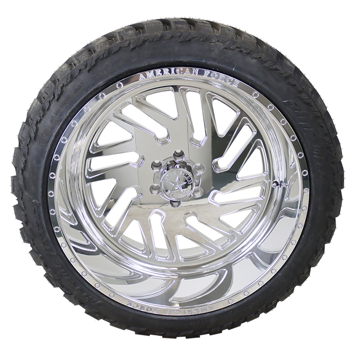 American Force F31 Kash Polished AMP Terrain Attack M/T