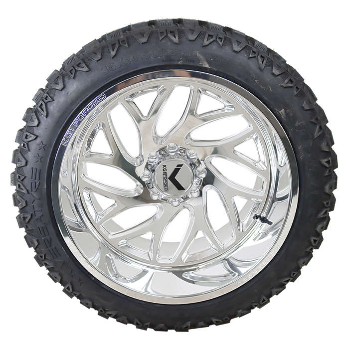 KG1 Forged Vortex Polished Versatyre MXT HD