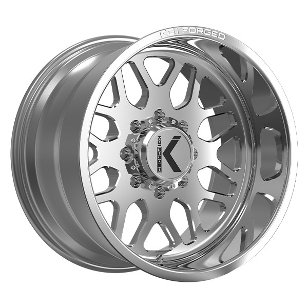 KG1 Forged Wheels Veteran KT001 Polished Milled 20x10 -24mm Offset 6x135