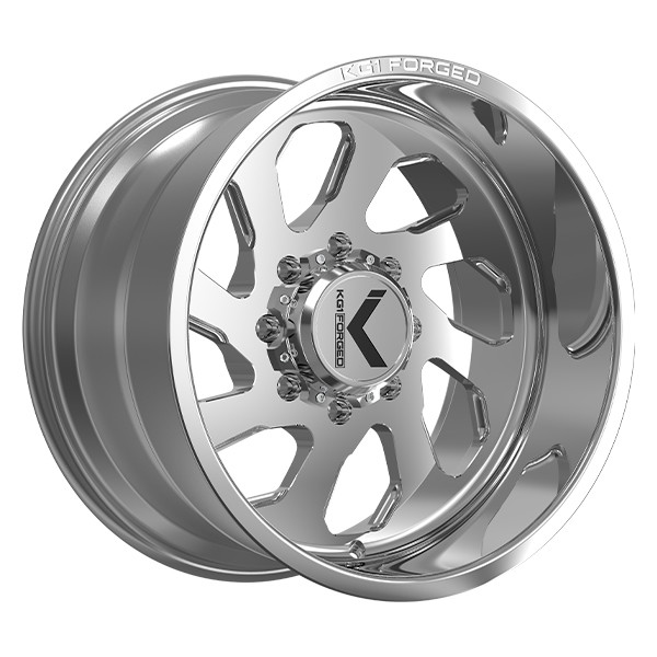 KG1 Forged Wheels Dropkick KT004 Polished Milled 20x10 -24mm Offset 5x139.7 (5x5.5)
