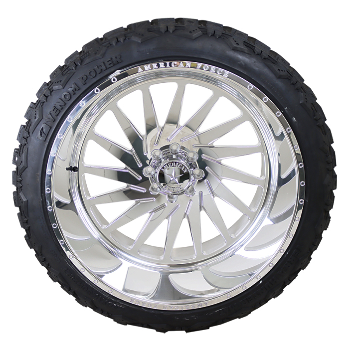 American Force CKH01 Morph Polished Venom Power Terra Hunter M/T