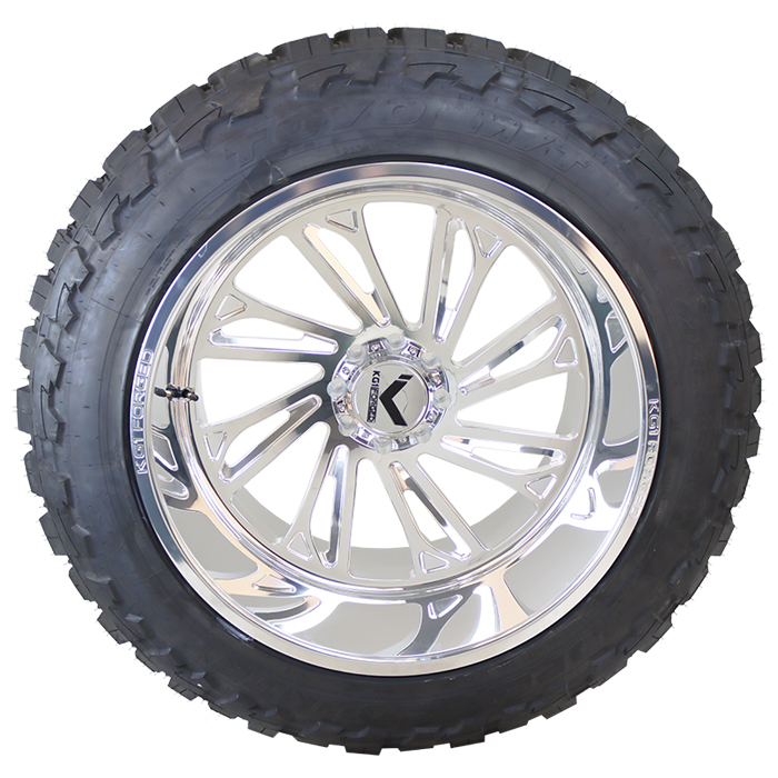 KG1 Forged Rebel Polished Toyo Open Country M/T