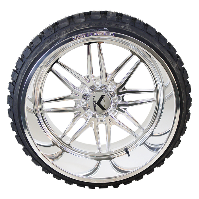KG1 Forged Aristo Polished Comforser CF3000 M/T