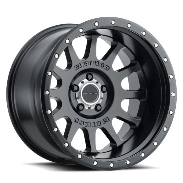 Method Wheels NV MR605 Matte Black 20x10 -24mm Offset 8x165.1 (8x6.5)