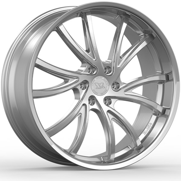 Evok Wheels EV03 All Brushed with SS Lip 26x10 25mm Offset 6x139.7 (6x5.5)