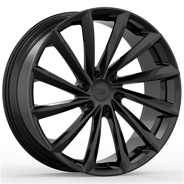 Evok Wheels EV04 All Gloss Black 24x10 25mm Offset 6x139.7 (6x5.5)