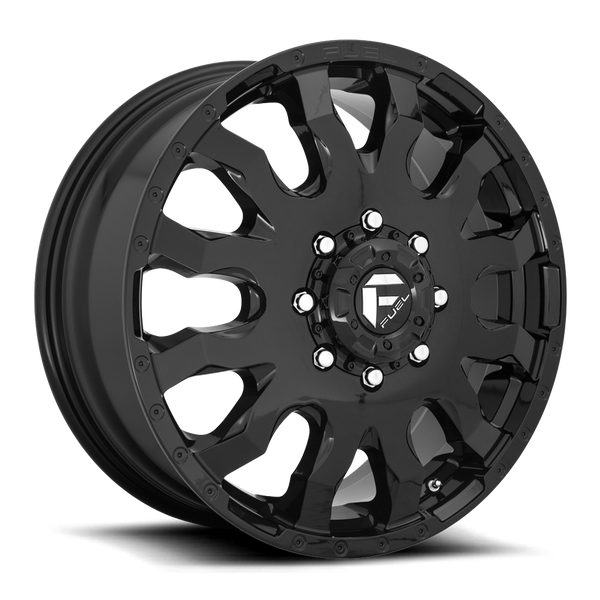 Fuel Offroad Dually Front D675 Blitz Dually - Gloss Black | 20x8.25 105mm | 8x165.1 (8x6.5)