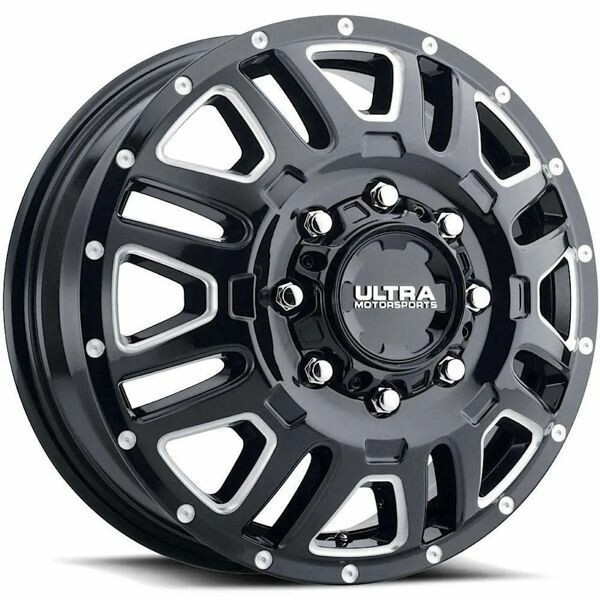 17 black dually wheels best sale