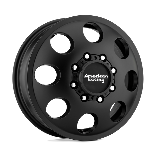 American Racing Dually Front AR204 Baja Dually - Satin Black | 16x6 111mm | 8x170