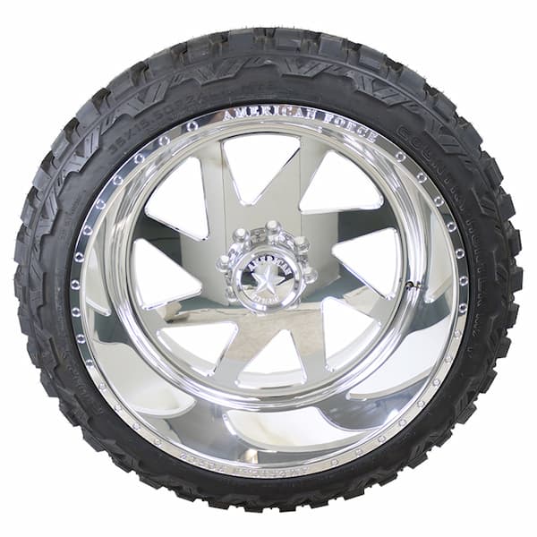 American Force 37 Jade Polished Fury Country Hunter M/T