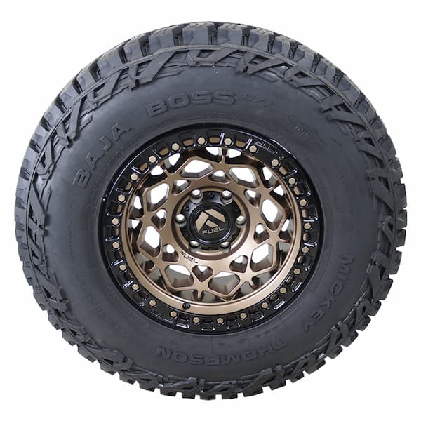 Fuel D785 Unit Bronze Matte Black Ring Mickey Thompson Baja Boss A/T