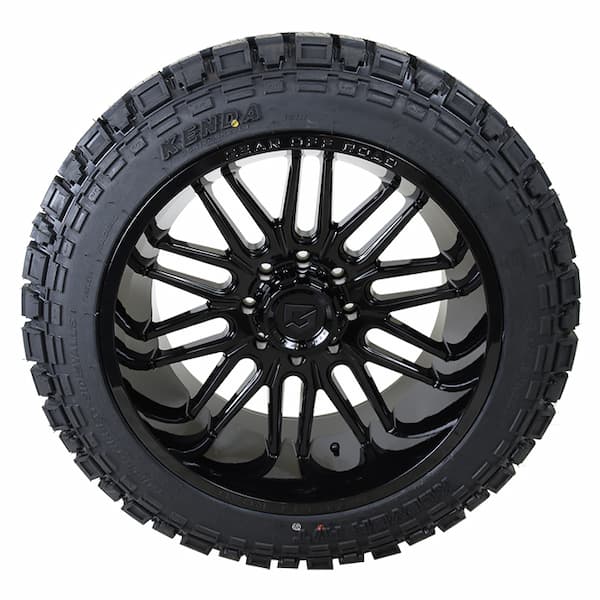 Gear Offroad 766B Lumen Gloss Black Kenda Klever R/T