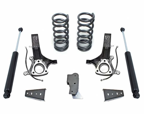 MaxTrac | 09-22 RAM 1500 2WD 4.5in-3in MaxPro Spindle | Lift Kit with MaxTrac Shocks