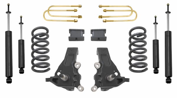 MaxTrac | 97-03 Ford F-150 2WD V6 Heritage 5.5in-3in | Spindle Lift Kit